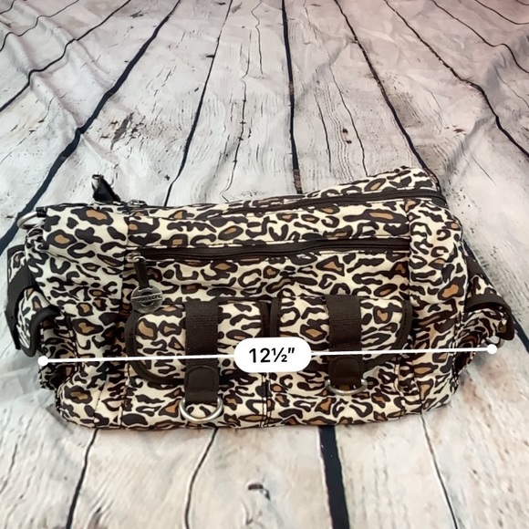 Travelon Cheetah Print Shoulder Bag - Picture 9 of 14
